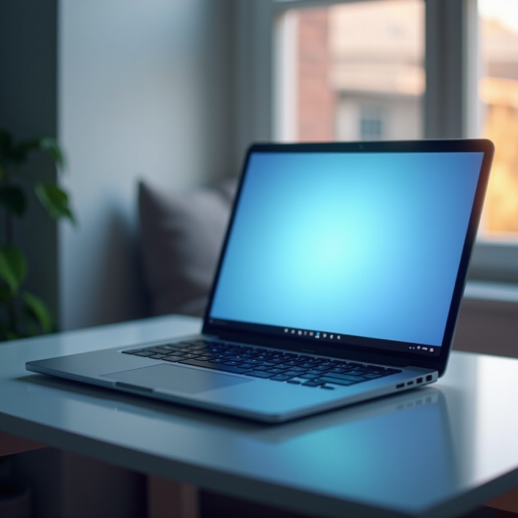 come accendere lo schermo su un laptop